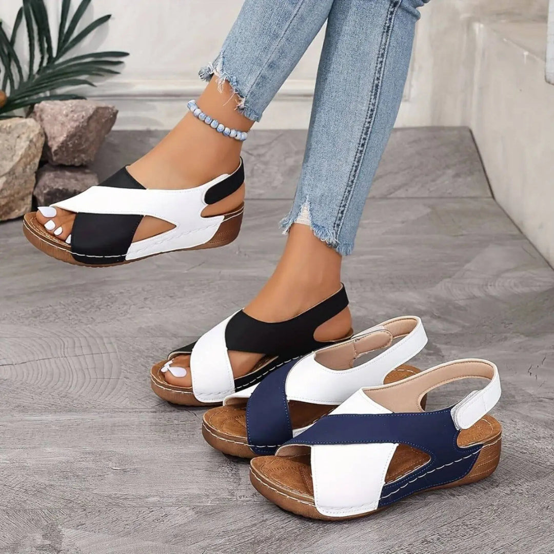 Nicole™ – ortopediske sandaler med åpen tå