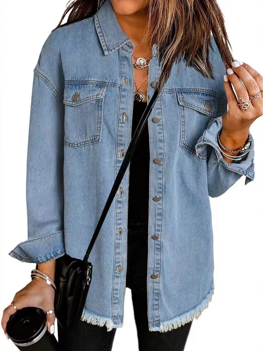 ROXANE – Klassisk denimjakke for hverdagsbruk