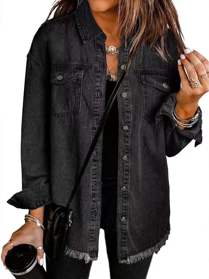 ROXANE – Klassisk denimjakke for hverdagsbruk