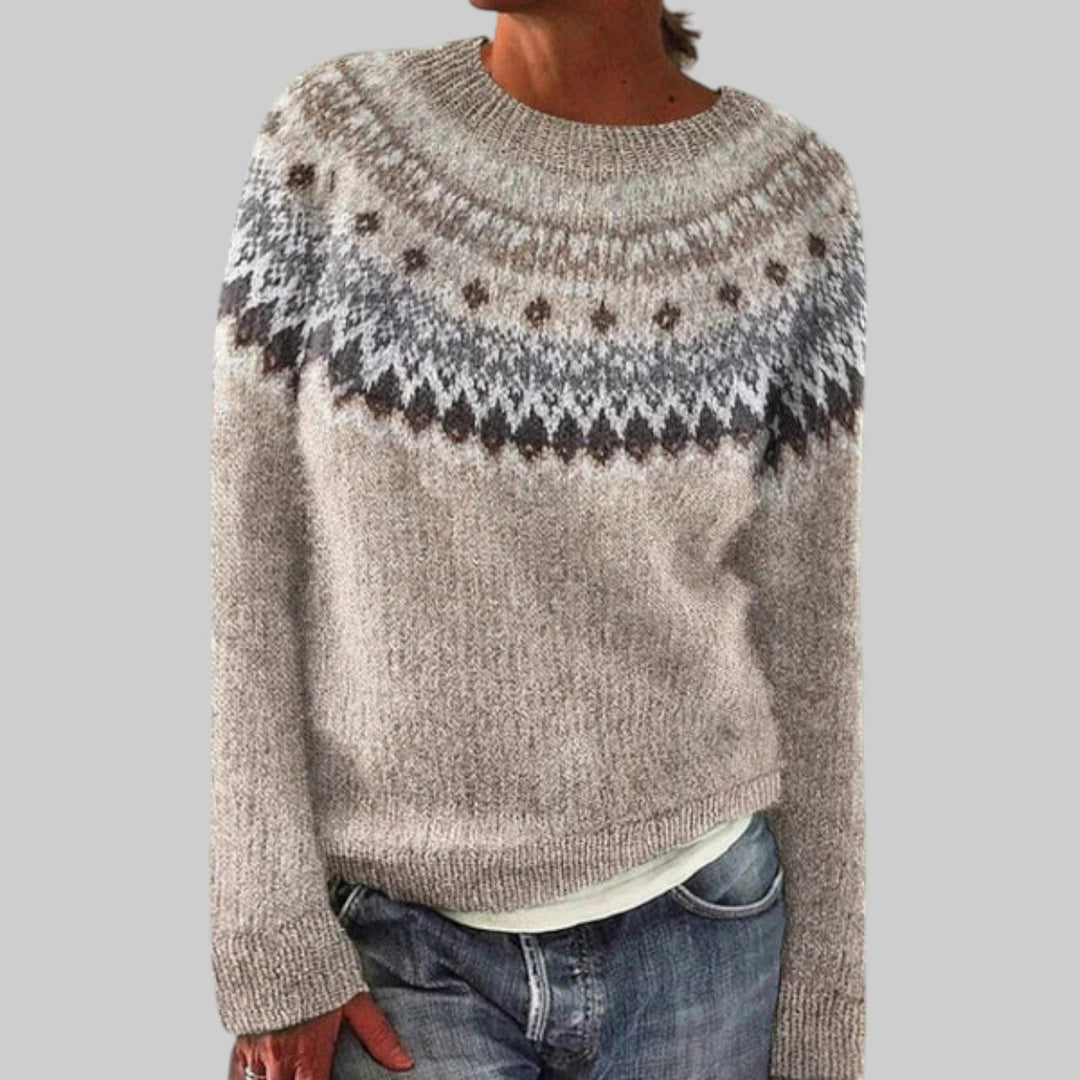 Elin - Vintage genser stil