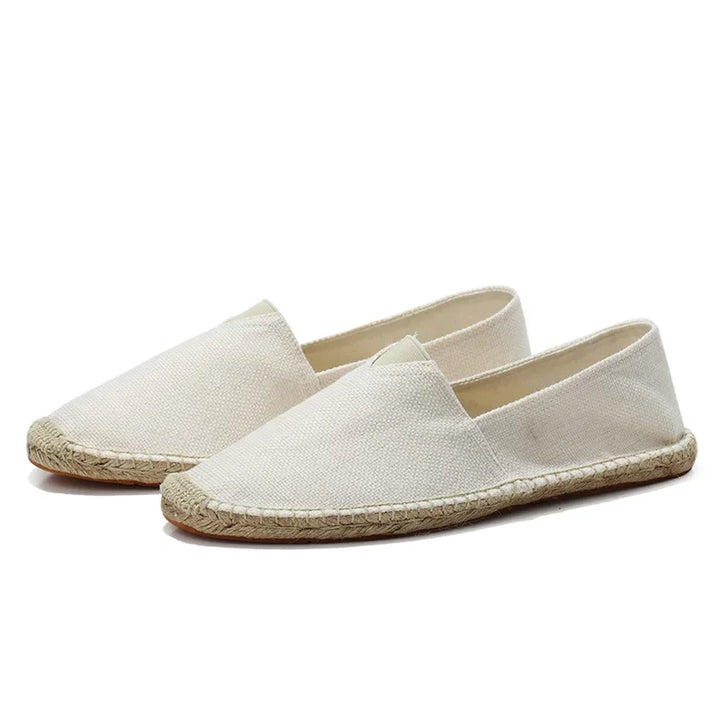 Elegant kanvas-espadriller