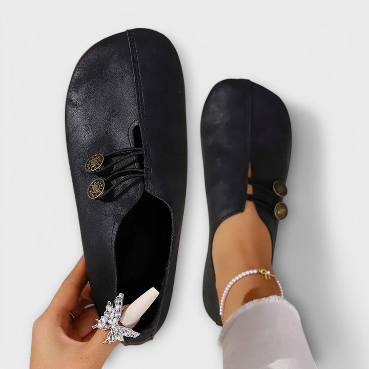 Noira - Nappa-skinn slip-ons