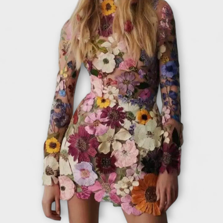 Dolores | Blomsterprint kjole