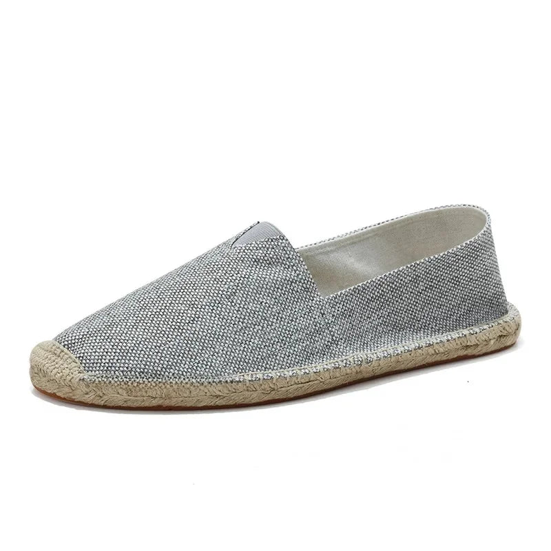 Elegant kanvas-espadriller
