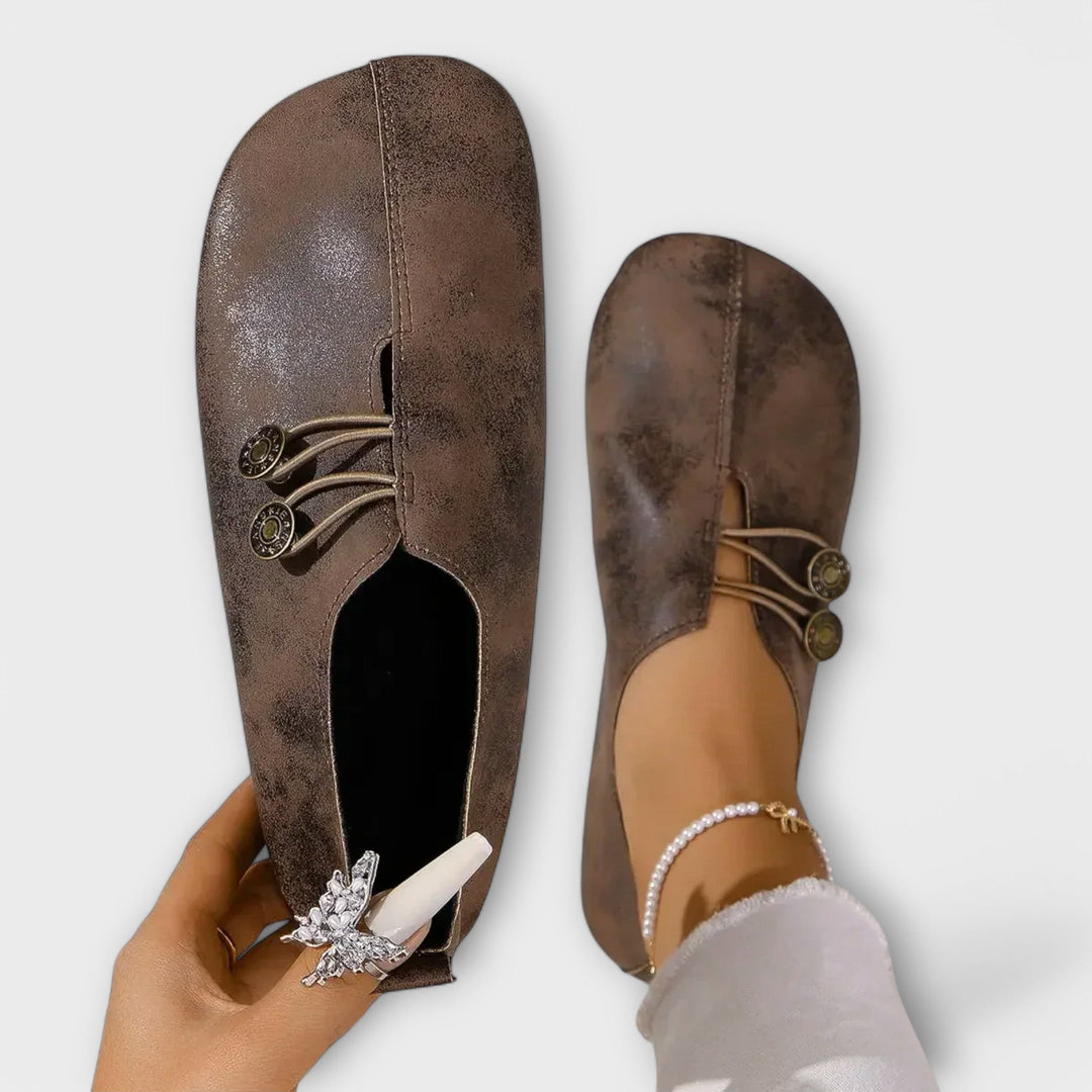 Noira - Nappa-skinn slip-ons