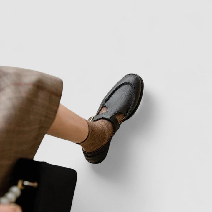 AVERY™|ORTOPEDISKE MARY JANE - SANDALER MED KVADRATFOT