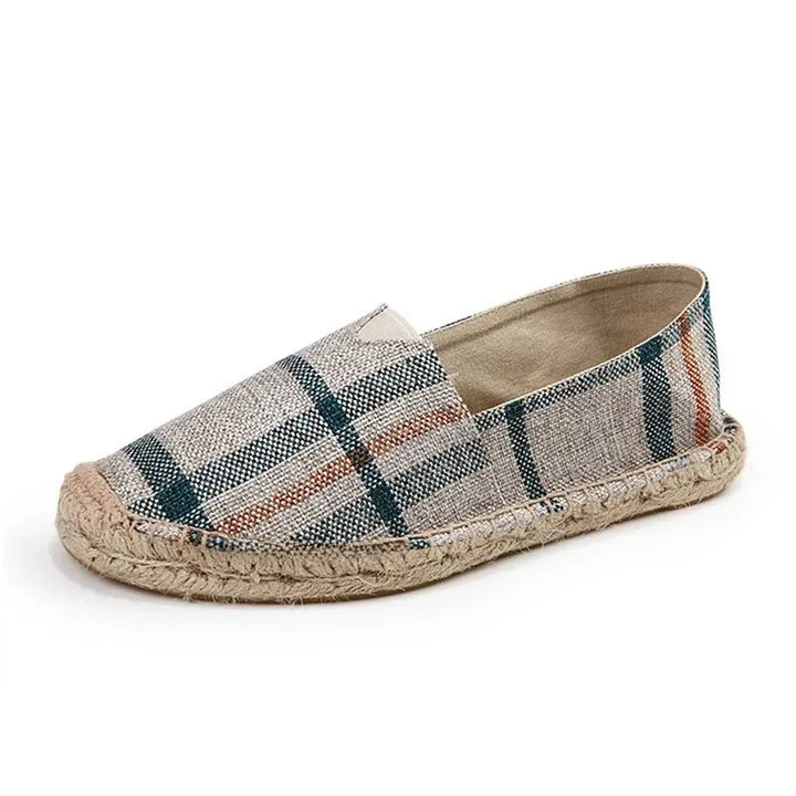 Elegant kanvas-espadriller