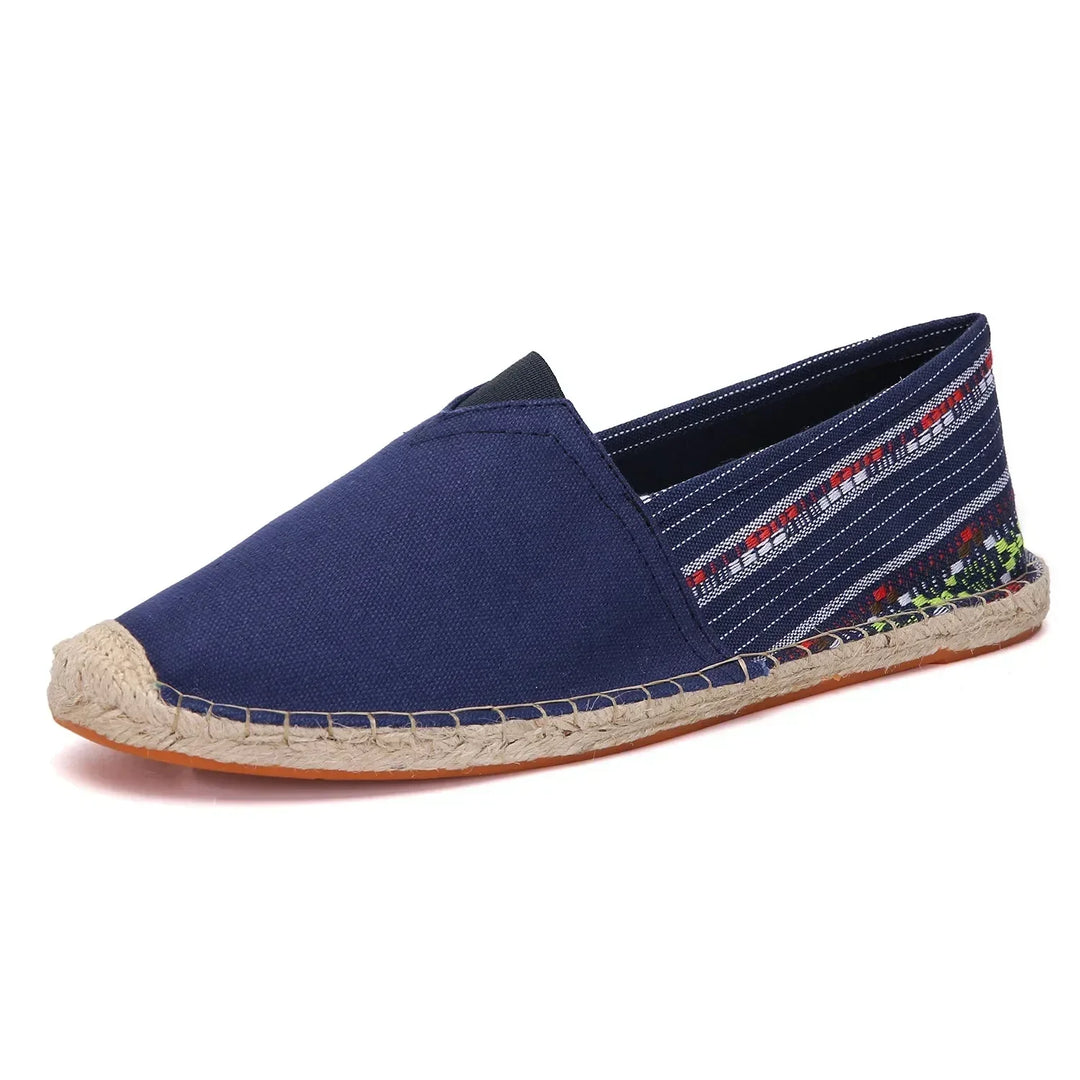 Elegant kanvas-espadriller