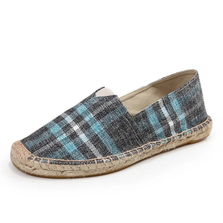 Elegant kanvas-espadriller
