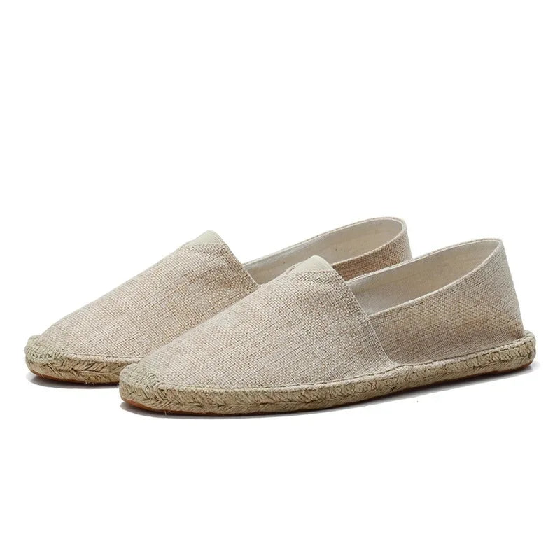 Elegant kanvas-espadriller