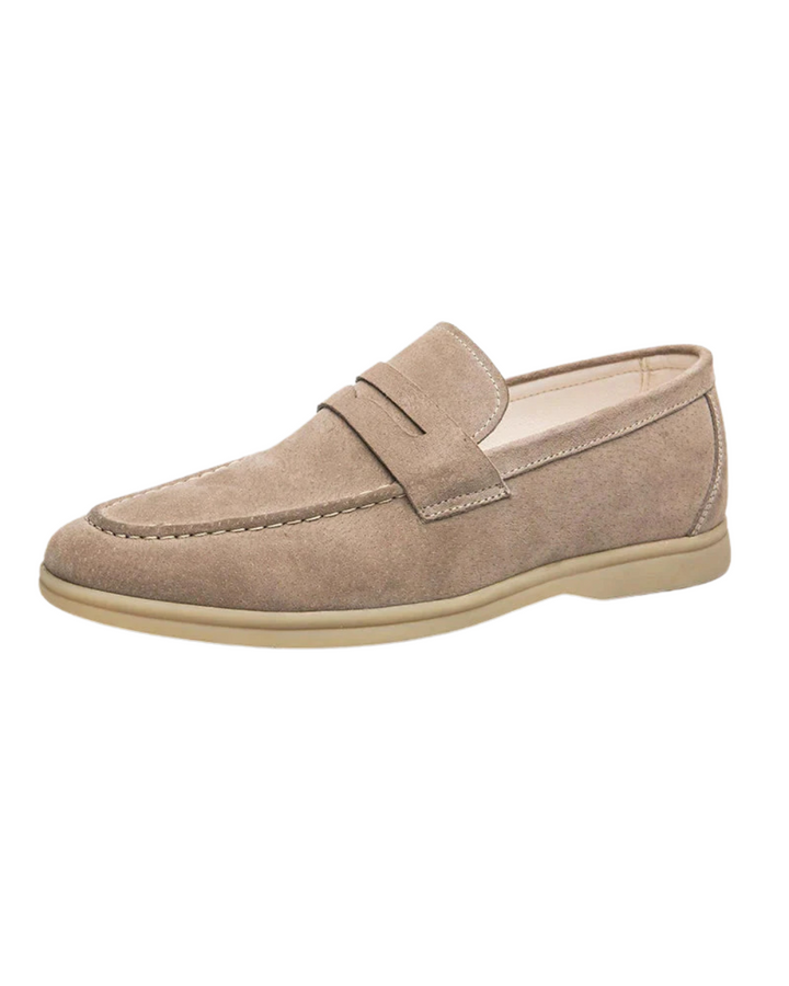 Daim-mokkasiner Firenze Chic