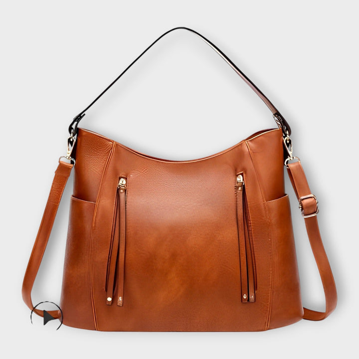 Lora - Elegant vintage-stil dames håndveske