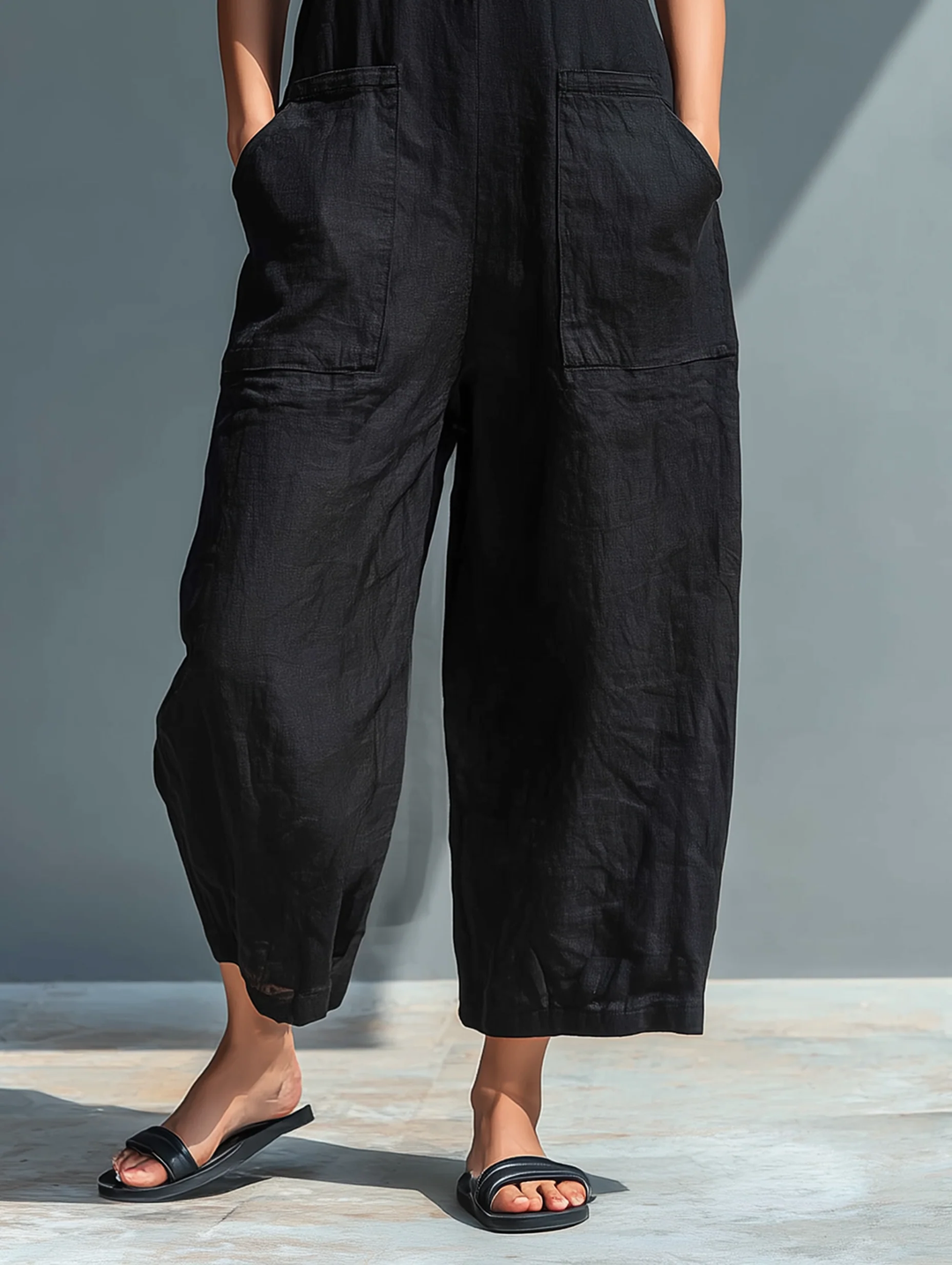 Lotte™ - Uten skulder minimalistisk jumpsuit