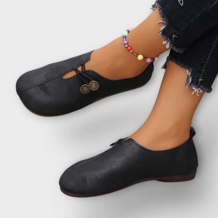 Noira - Nappa-skinn slip-ons