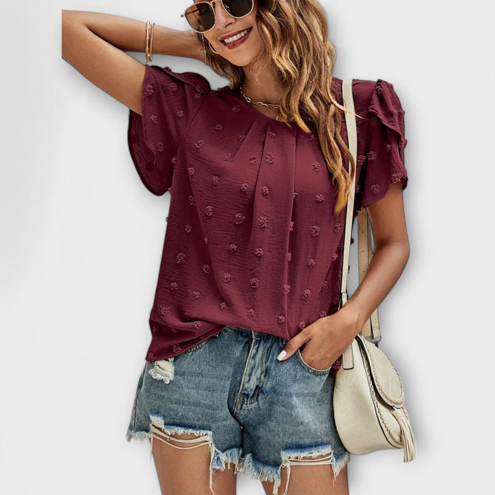 Charlotte - Ideell Polka Dots -genser