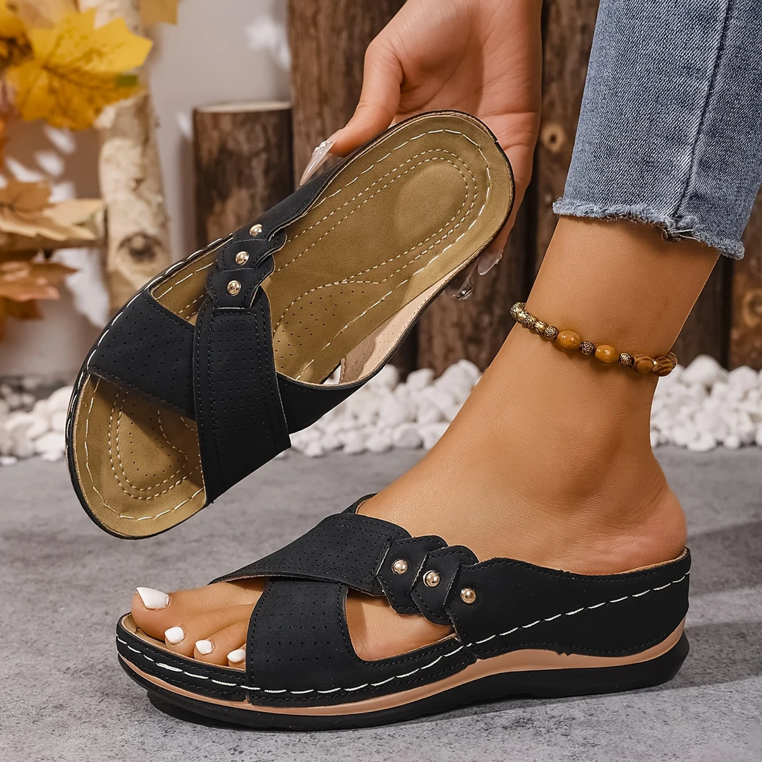 Pascalle | Ortopediske Wedge-sandaler