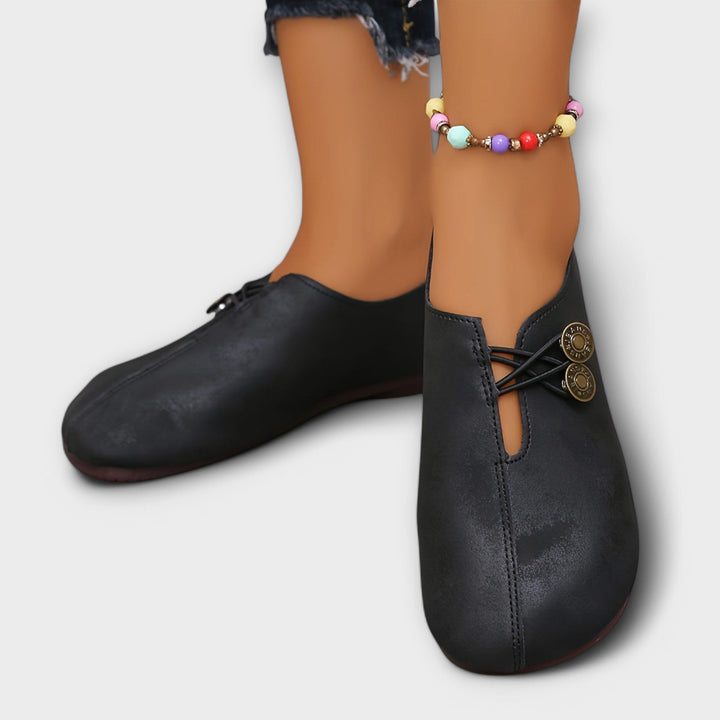 Noira - Nappa-skinn slip-ons