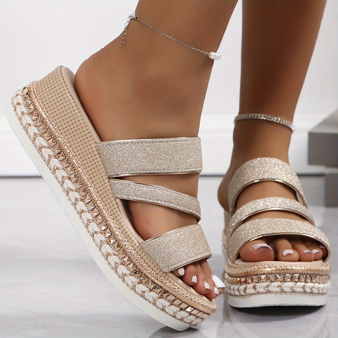 Layla | Mukavat Wedge-sandaler