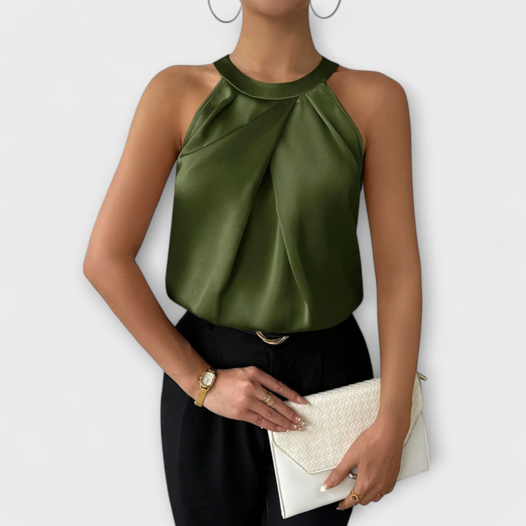 Skye - Elegant satengtop uten stropper