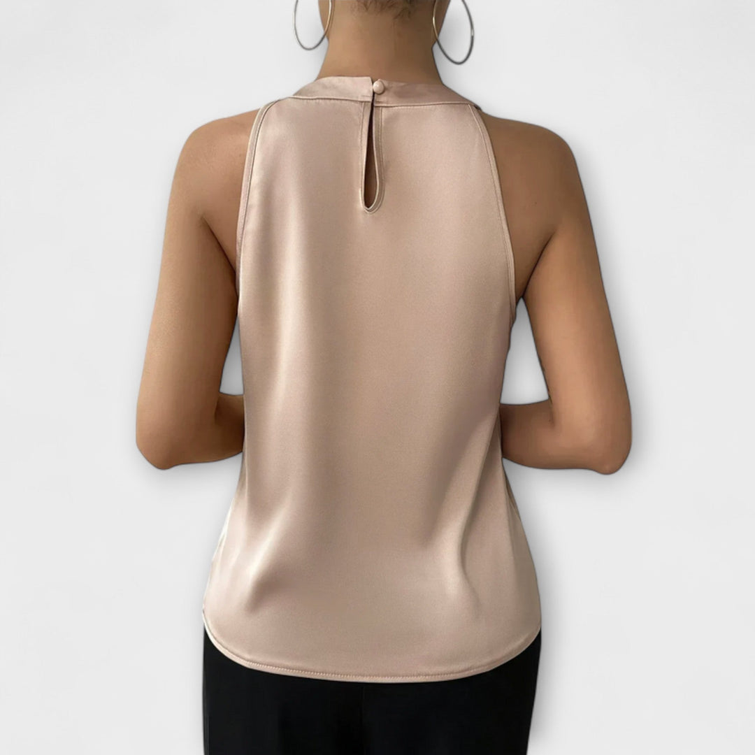 Skye - Elegant satengtop uten stropper