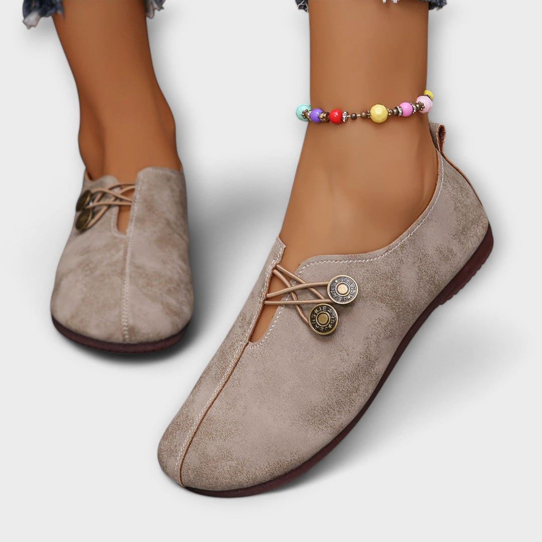 Noira - Nappa-skinn slip-ons