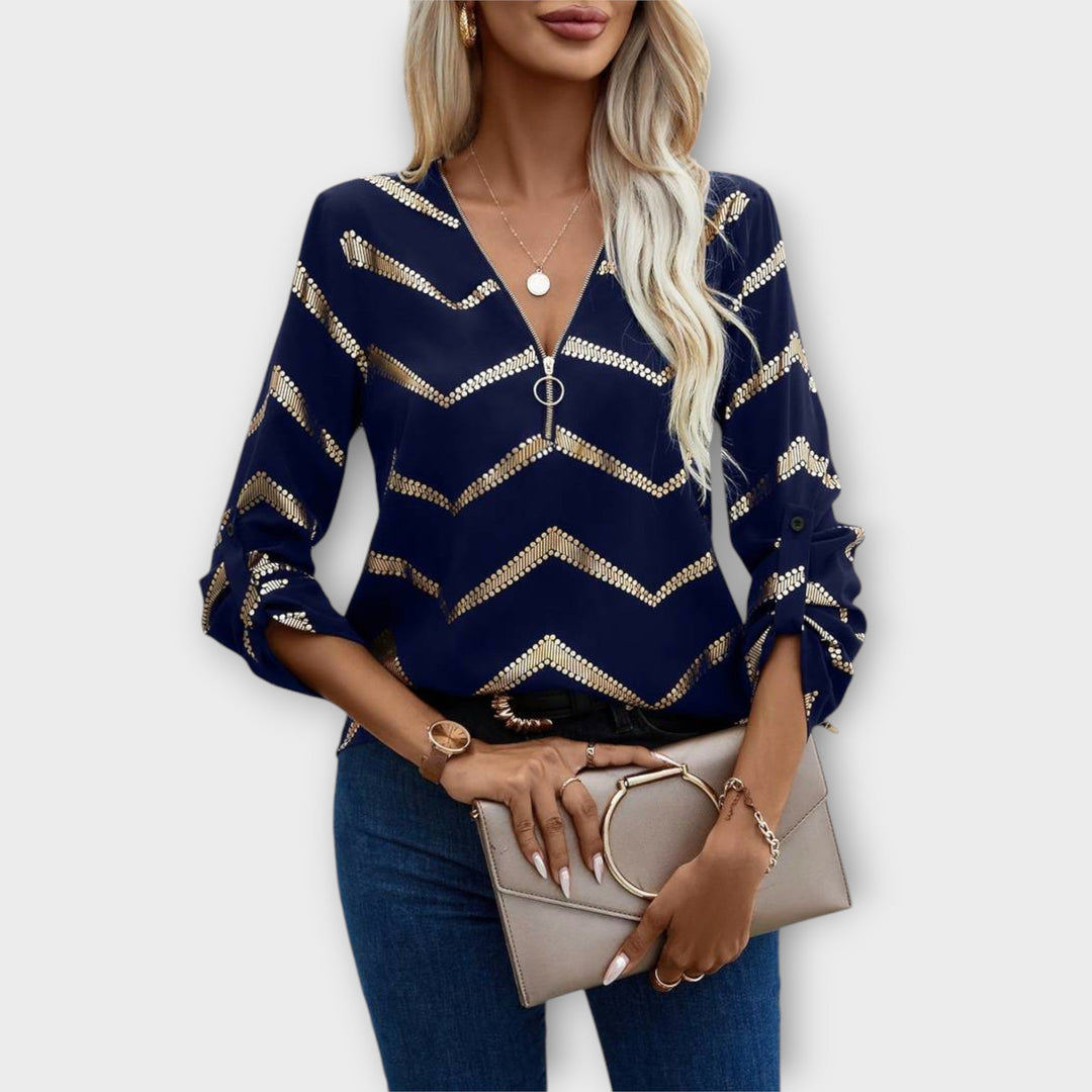 Emma - Elegant Uten Glidelås Bluse