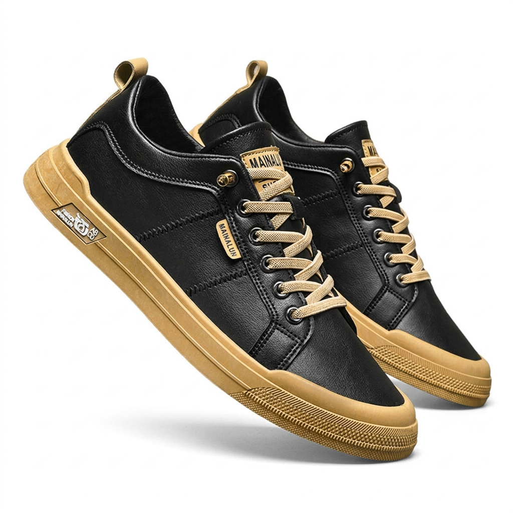 Harrington Lær Sneakers