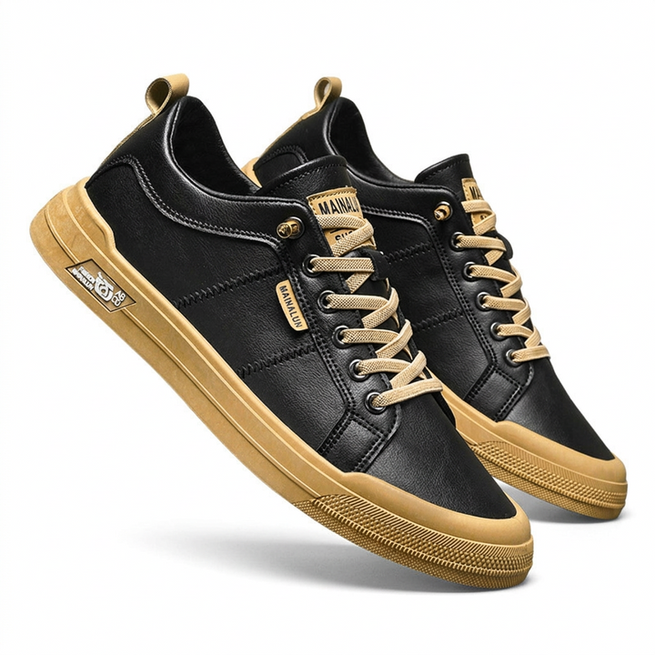 Harrington Lær Sneakers