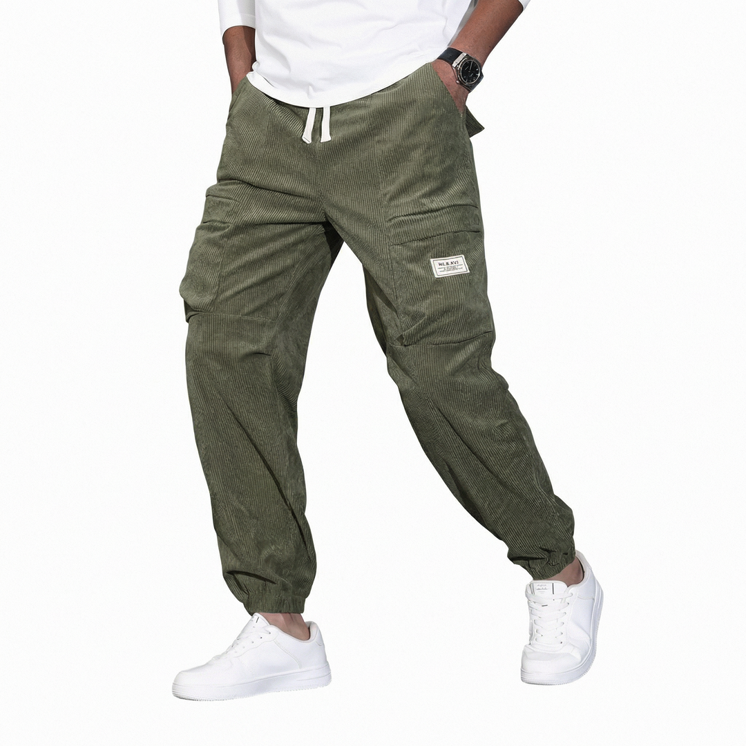 Brody | Herre Cargo Joggebukser i Kord