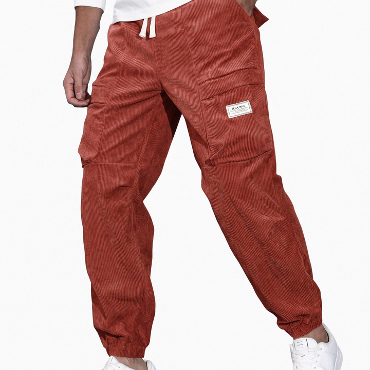 Brody | Herre Cargo Joggebukser i Kord