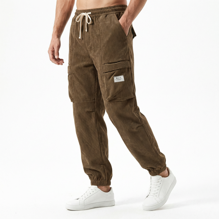 Brody | Herre Cargo Joggebukser i Kord