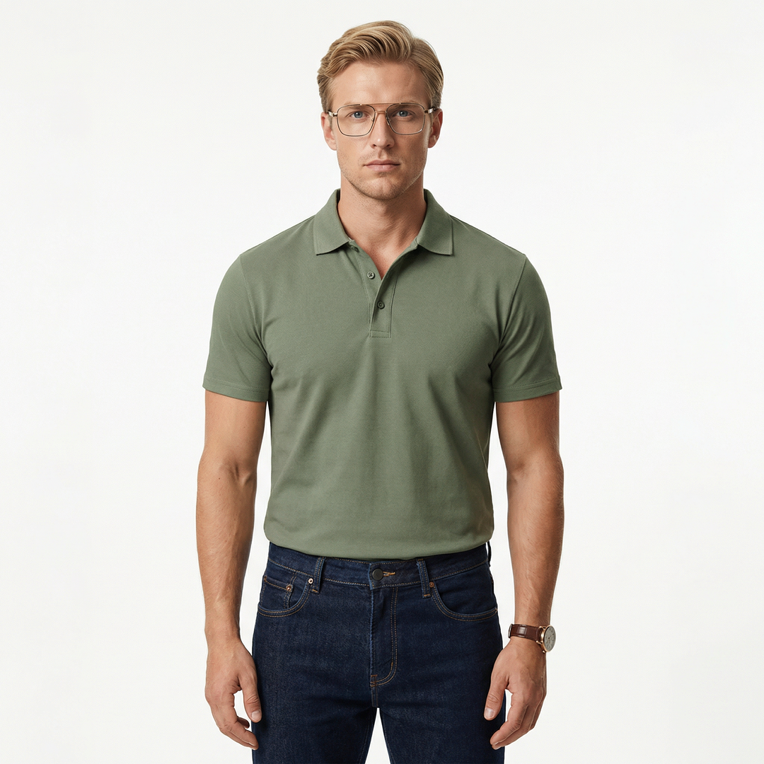 Elias - Klassisk polo-skjorte