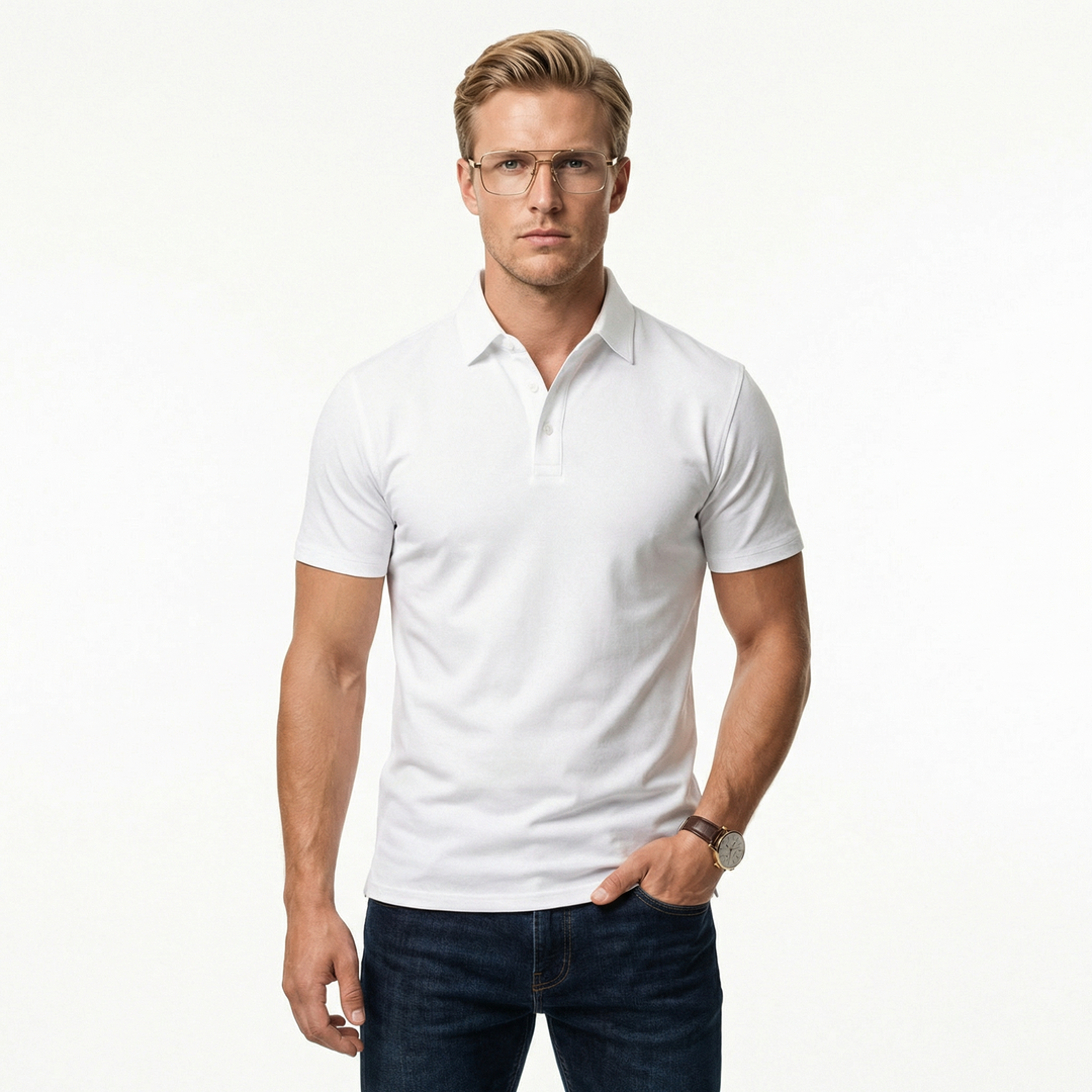 Elias - Klassisk polo-skjorte