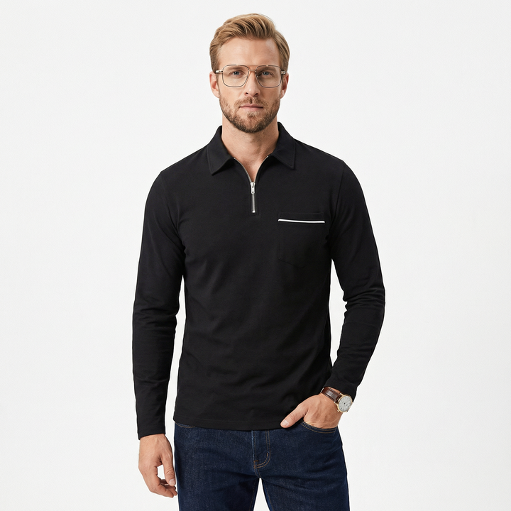 Lars - Langermet polo