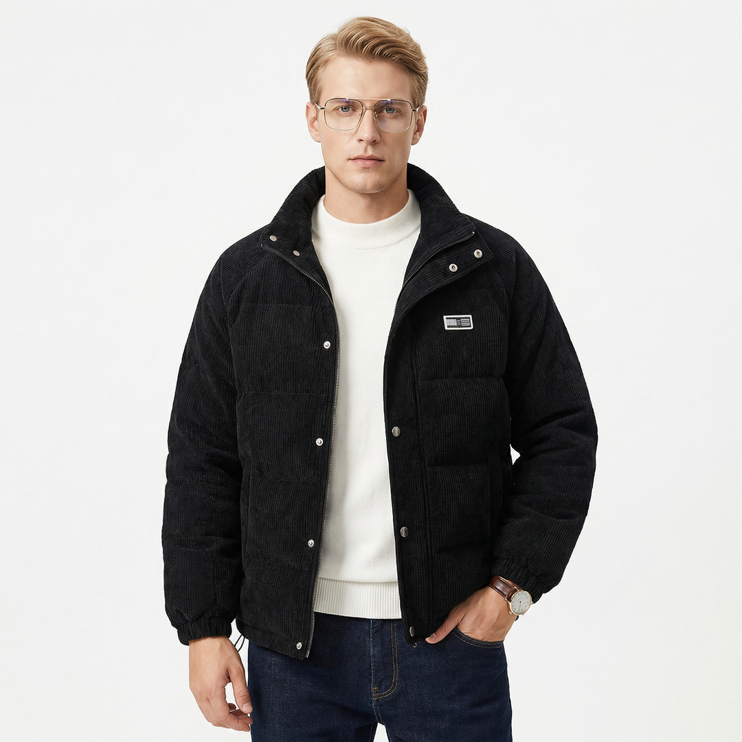 Herre corduroy jakke – Varme og stilige