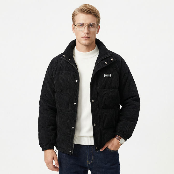 Herre corduroy jakke – Varme og stilige