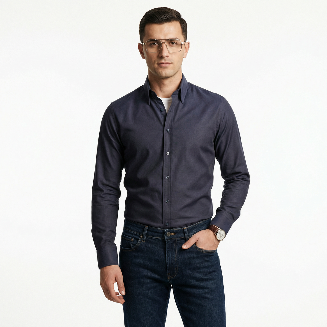 Arjan | Herre zip-iltapitkjorte