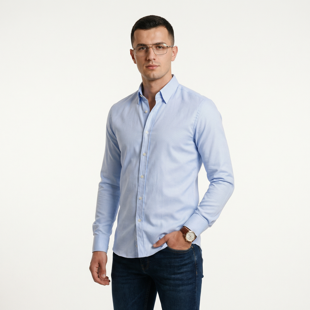 Arjan | Herre zip-iltapitkjorte