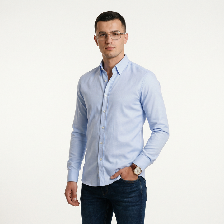 Arjan | Herre zip-iltapitkjorte