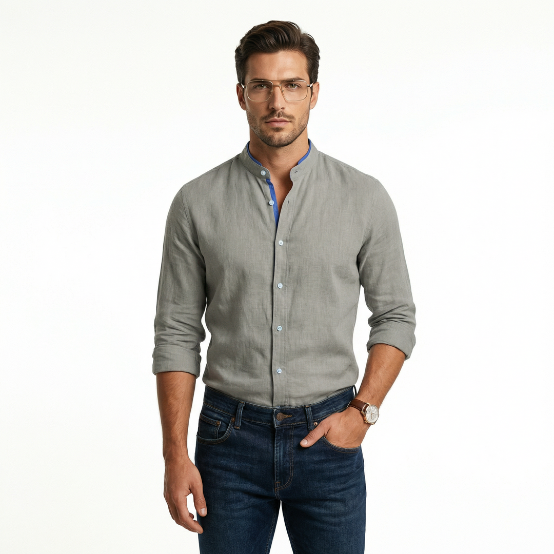 Angus | Lin skjorte for menn