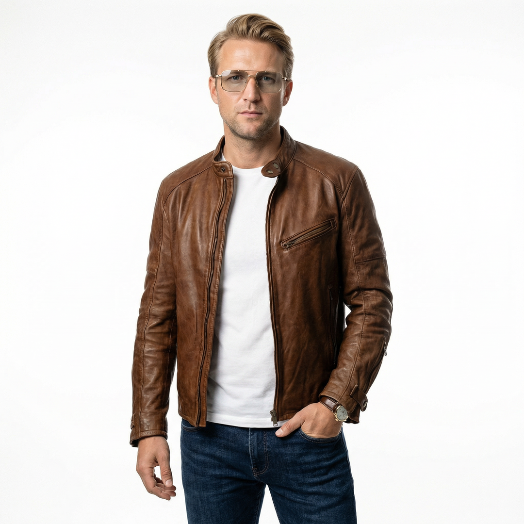 Alex | Miehesten Skinnjakke