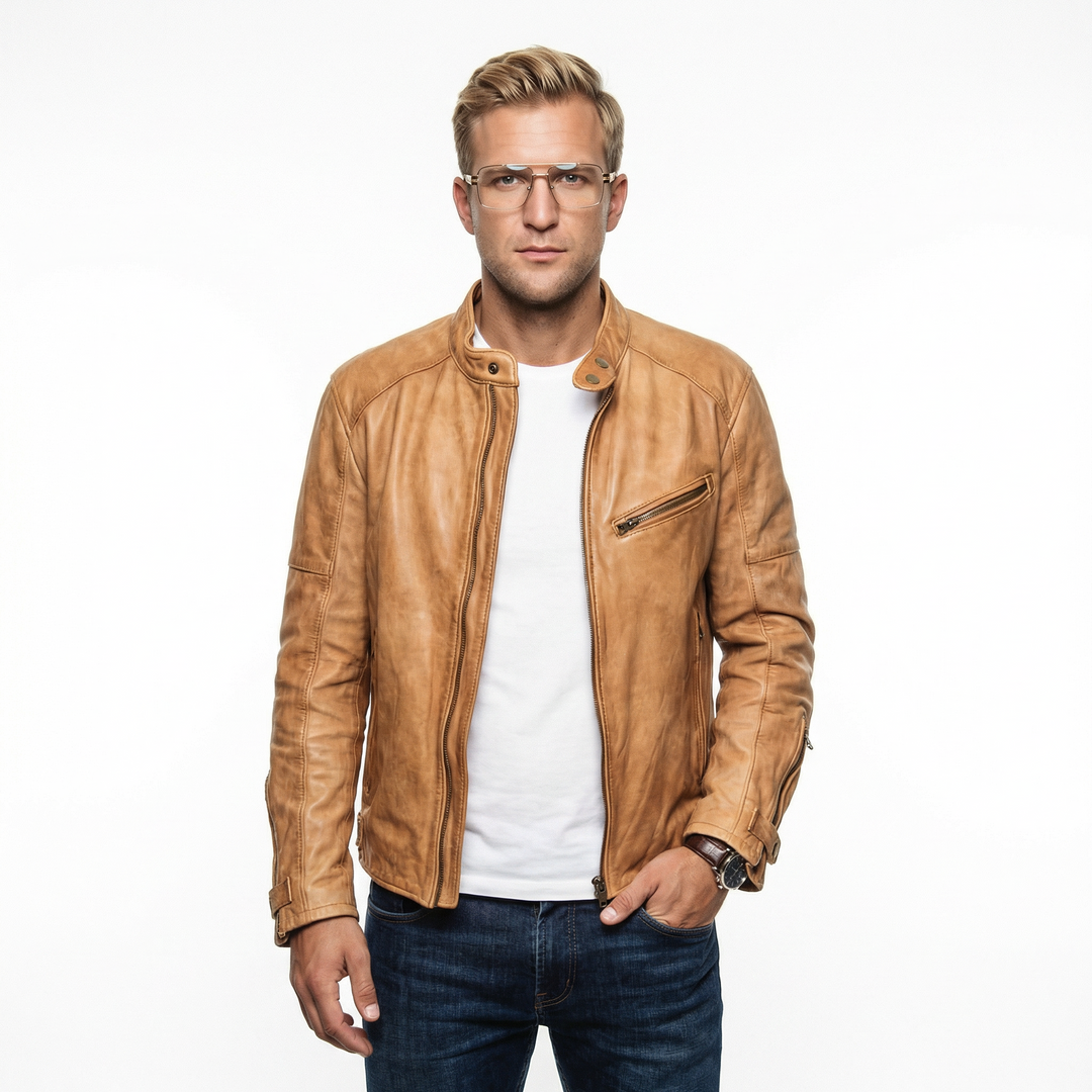 Alex | Miehesten Skinnjakke