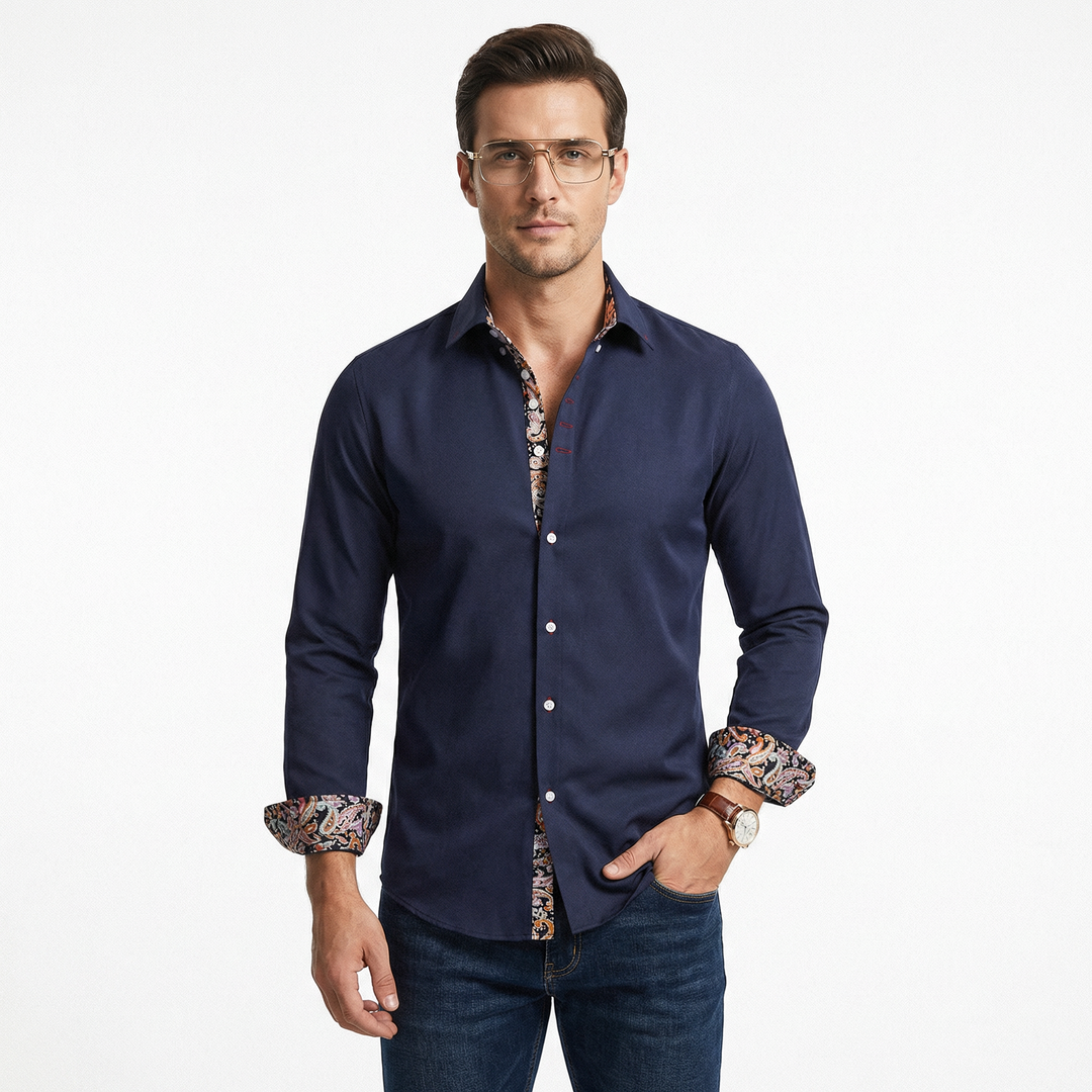 Gustav | Miehen Slim Fit Skjorte