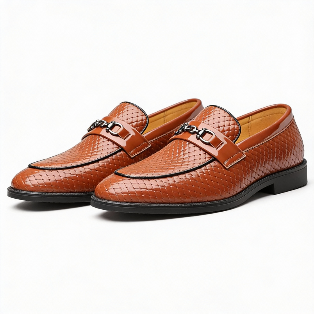 Capri-skinnloafere