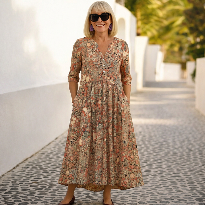 Olivia | Elegant V-halskjole