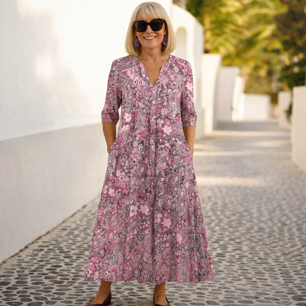 Olivia | Elegant V-halskjole