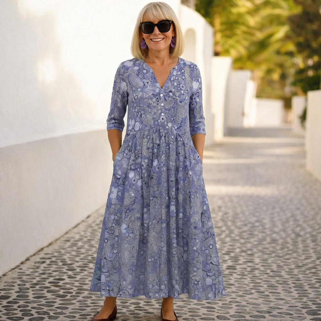 Olivia | Elegant V-halskjole