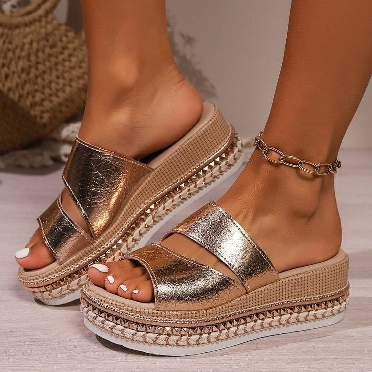 Odette | Komfortable plateau-sandaler