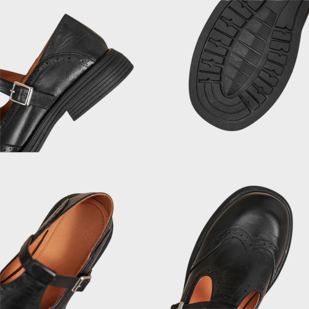 CAPITULINO | Elegante lær Mary Jane - Sko