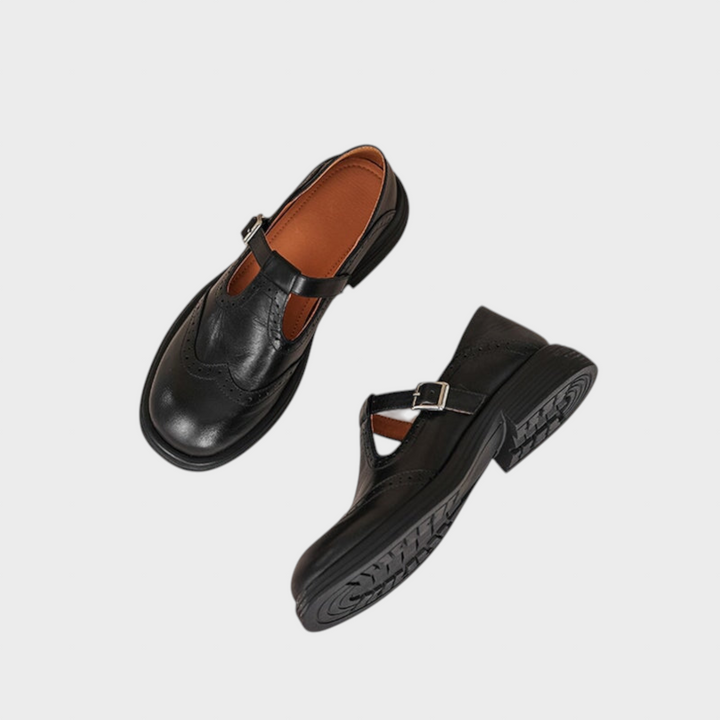 CAPITULINO | Elegante lær Mary Jane - Sko
